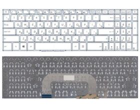 Клавиатура для ноутбука Asus VivoBook 17 X705U белая
