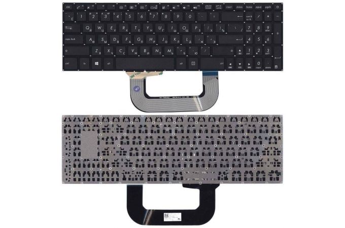 Клавиатура для ноутбука Asus VivoBook 17 X705U черная