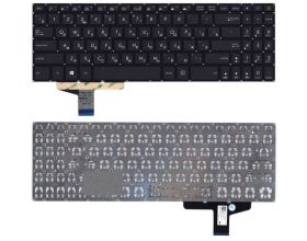Клавиатура для ноутбука Asus Vivobook Pro M580 черная с подсветкой