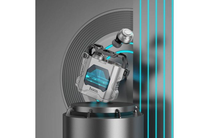 Наушники вакуумные беспроводные HOCO EW33 interstellar true wireless stereo headset Bluetooth (цвет серый)