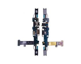 Шлейф для Samsung A310F Galaxy A3 с разъемом зарядки + микрофон + разъем гарнитуры + кнопка Home