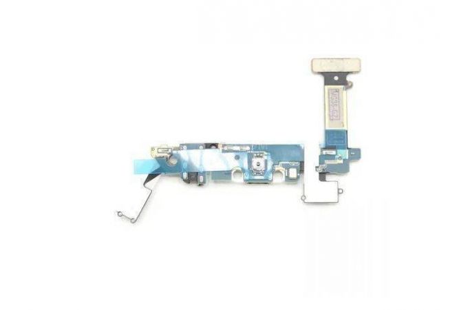 Шлейф для Samsung G920F Galaxy S6 с разъемом зарядки + микрофон + кнопка Home + разъем гарнитуры