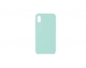 Чехол для iPhone ХS (5.8) Silicone Case Soft Touch (мятный) 21