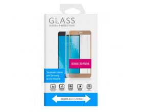 Защитное стекло дисплея Samsung Galaxy A8 2018/A5 (A530F) с полным покрытием без упаковки (черный)