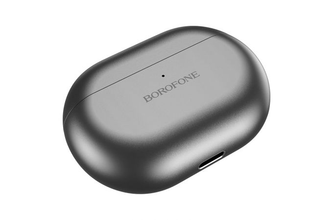 Наушники вакуумные беспроводные BOROFONE BW09 Sound true Wireless Earphone Bluetooth (серебристый)