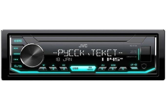 Автомагнитола JVC MP3/WMA KD-X155