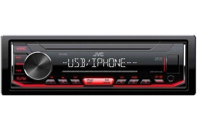 Автомагнитола JVC MP3/WMA KD-X262
