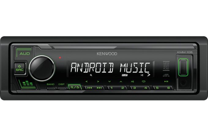 Автомагнитола Kenwood MP3/WMA KMM-105GY