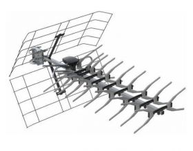 Антенна наружная РЭМО BAS-X1142 DX SHORT активная, 34 дБ