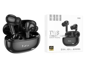 Наушники вакуумные беспроводные HOCO EW60 Norman true wireless BT headset (черный)