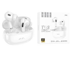 Наушники вакуумные беспроводные HOCO EW60 Norman true wireless BT headset (белый)