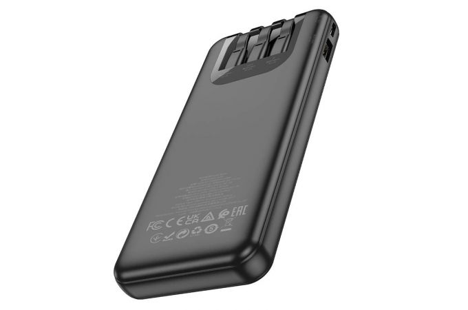 Универсальный дополнительный аккумулятор Power Bank HOCO J114 (10000 mAh) (черный)