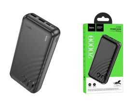 Универсальный дополнительный аккумулятор Power Bank HOCO J123A (20000 mAh) (черный)