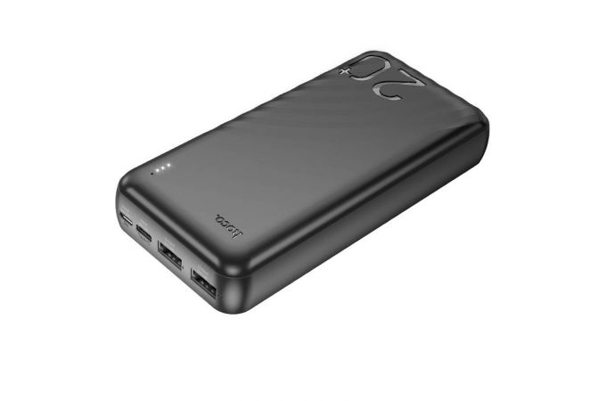 Универсальный дополнительный аккумулятор Power Bank HOCO J123A (20000 mAh) (черный)