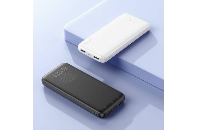 Универсальный дополнительный аккумулятор Power Bank HOCO J128 (10000 mAh) (белый)