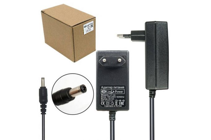 Блок питания Live-Power   8V  LP106  8V/3A  (5,5*2,5)