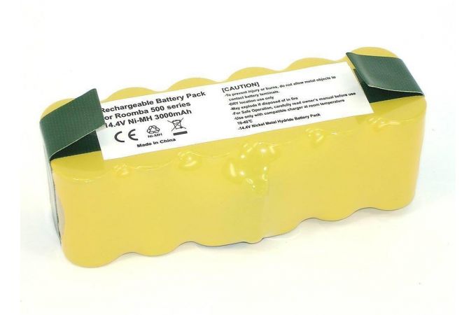 Аккумулятор для iRobot Roomba 500, 510, 530, 560, 780 NI-MH 14.4V 3000mAh