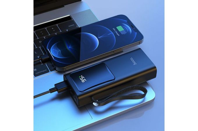 Универсальный дополнительный аккумулятор Power Bank HOCO J41PRO (10000 mAh) (черный)