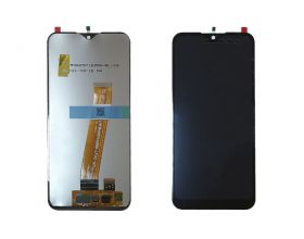 Дисплей для Samsung A015F/ M015F в сборе с тачскрином (черный) 100% (широкий коннектор)