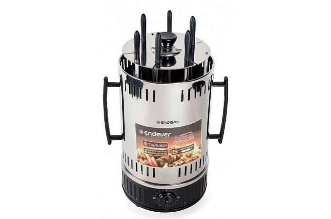 Шашлычница ENDEVER Grillmaster 295 1100 Вт, 6 шампуров