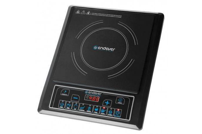 Плитка электрическая ENDEVER Skyline IP-20 черный 1800Вт, индукция , до 10кг