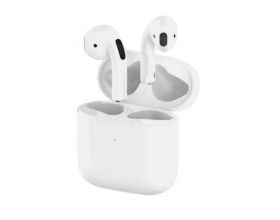 Наушники вакуумные беспроводные Maxvi MHF-102 (белый)