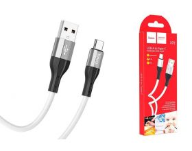 Кабель USB - USB Type-C HOCO X72 (белый) 1м