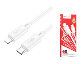 Кабель USB Type-C - Lightning HOCO X88 PD20W (белый) 1м