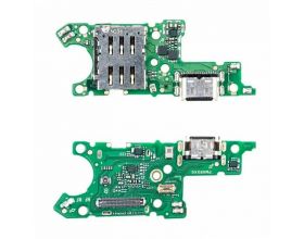 Шлейф для Huawei Honor X9a 5G (RMO-NX1) с разъемом зарядки + Sim (плата) org