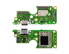 Шлейф для Infinix Zero 30 4G/ 5G (X6731B/ X6731) с разъемом зарядки + Sim (плата) org