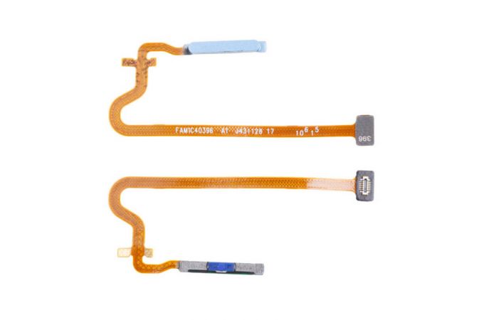 Шлейф для Realme C51/Note 50 (RMX3830/RMX3834) сканер отпечатка (голубой) org