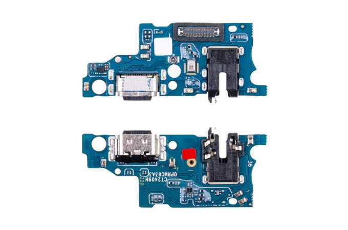 Шлейф для Realme C63 4G (RMX3939) с разъемом зарядки + разъем гарнитуры (плата) org