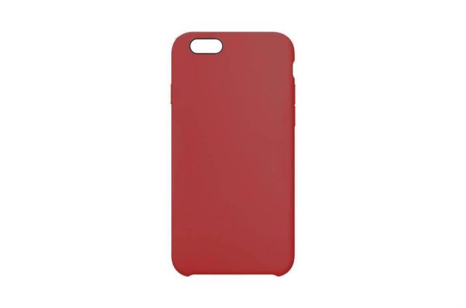 Чехол для iPhone 6 Plus/6S Plus Silicone Case Soft Touch (ярко-красный) 14