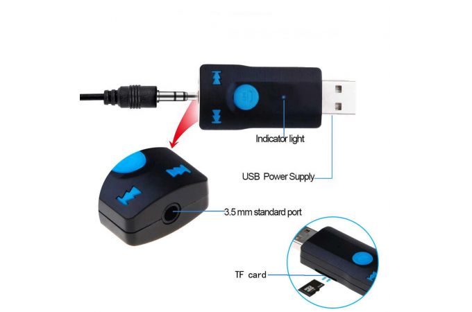 Bluetooth адаптер для автомагнитолы Орбита OT-PCB02 (Jack 3.5мм)