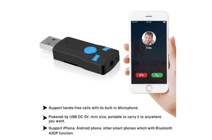 Bluetooth адаптер для автомагнитолы Орбита OT-PCB02 (Jack 3.5мм)