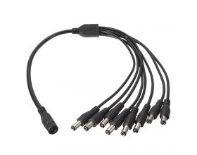 Разветвитель питания для в/камер Орбита OT-VNP24 на 8 штекеров (УПАКОВКА 5 ШТ)
