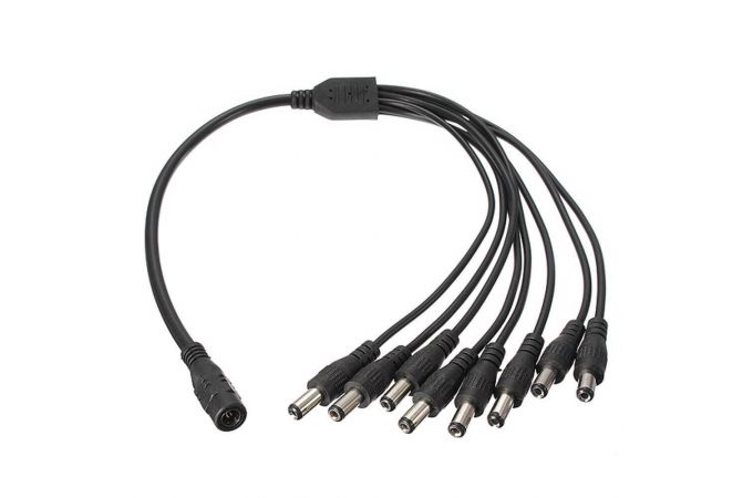 Разветвитель питания для в/камер Орбита OT-VNP24 на 8 штекеров (УПАКОВКА 5 ШТ)