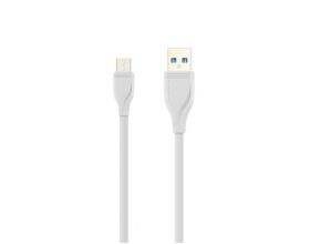 Кабель USB - MicroUSB MAIMi X01, 3.1A (белый) 1м
