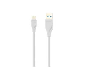 Кабель USB - MicroUSB MAIMi X01, 3.1A (белый) 1м