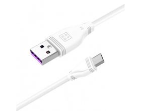 Кабель USB - MicroUSB MAIMi X12, 5A (белый) 1.2м