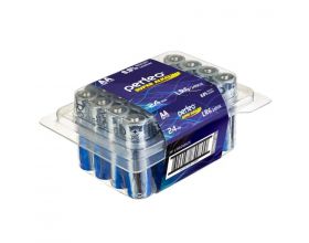 Батарейка алкалиновая Perfeo LR6 AA/24BOX Super Alkaline цена за 24 шт