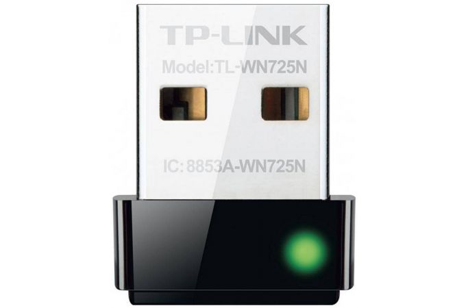 Wi-Fi адаптер 150 Мбит/с TP-Link TL-WN725N USB 2.0, 802.11b,g,n, 2.4 ГГц