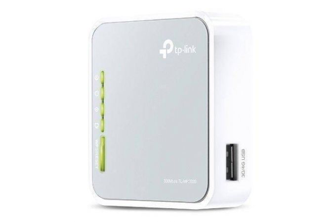 Wi-Fi роутер TP-Link TL-MR3020 802.11b/g/n, 2.4 ГГц, 300 Мбит/с, 4xLAN