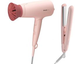 Фен PHILIPS  BHP398/00 НАБОР(фен+щипцы)