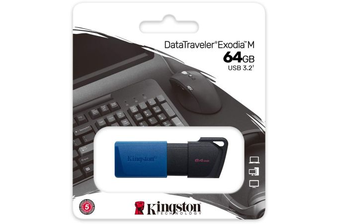 Флешка USB 2.0 Kingston DataTraveler Exodia M 64Gb