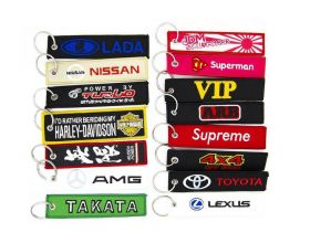 Брелок для ключей с кольцом тканевый (4X4 OFFROAD) в ассортименте