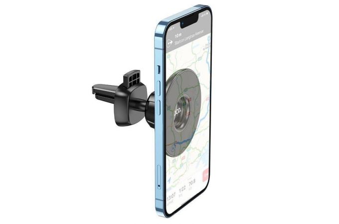 Держатель автомобильный для телефона HOCO CA112 Excelle magnetic holder for car outlet в воздуховод черный