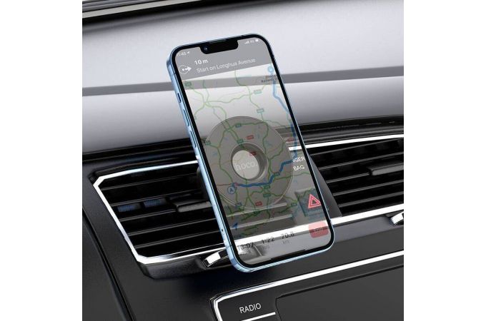 Держатель автомобильный для телефона HOCO CA112 Excelle magnetic holder for car outlet в воздуховод черный