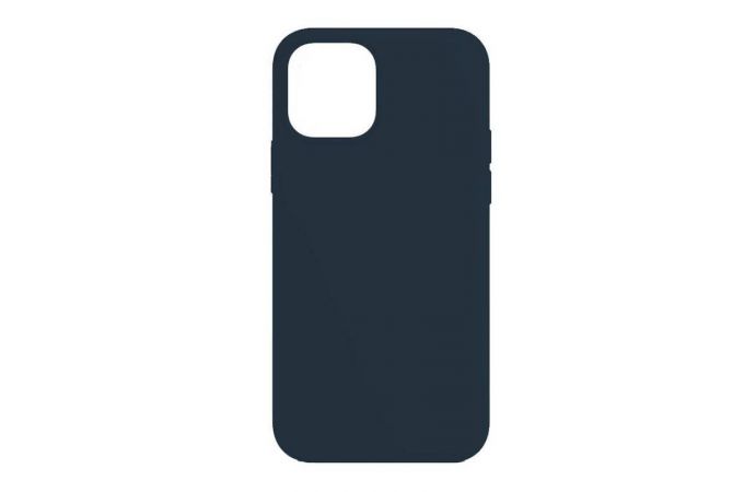 Чехол для iPhone 13 mini (5.4) Silicone Case Soft Touch (темно-синий)