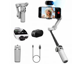 Трехосевой стабилизатор Smart-X2AI 3-Axis Smartphone Gimbal Stabilizer With AI- White